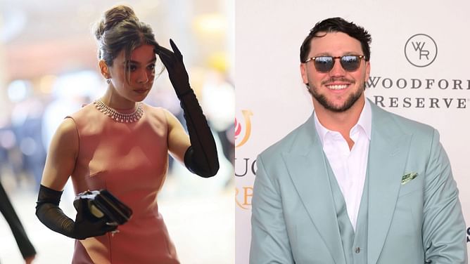 Josh Allen blames wardrobe malfunction for leaving Hailee Steinfeld in car during Paris trip after video goes viral