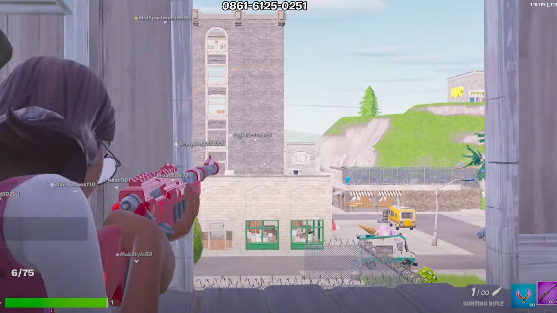 Players can engage in intense sniper battles in Ranked One Shot Tilted (Image via MBT on YouTube)