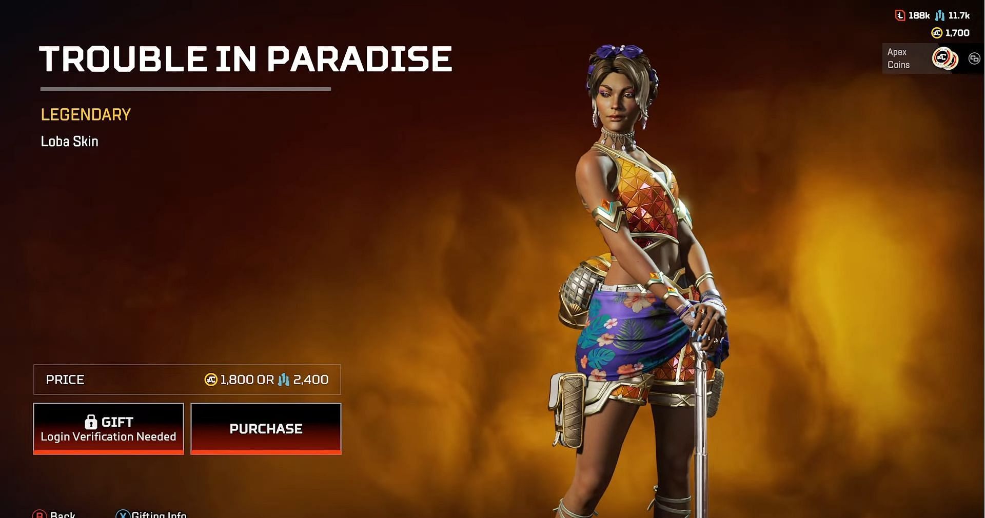 Trouble in Paradise Loba (Image via Respawn Entertainment)