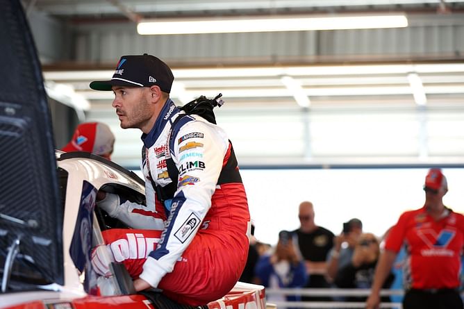 Kyle Larson responds to rumor of Dale Earnhardt Jr. replacing him at Hendrick Motorsports during the Indy 500 qualifying weekend