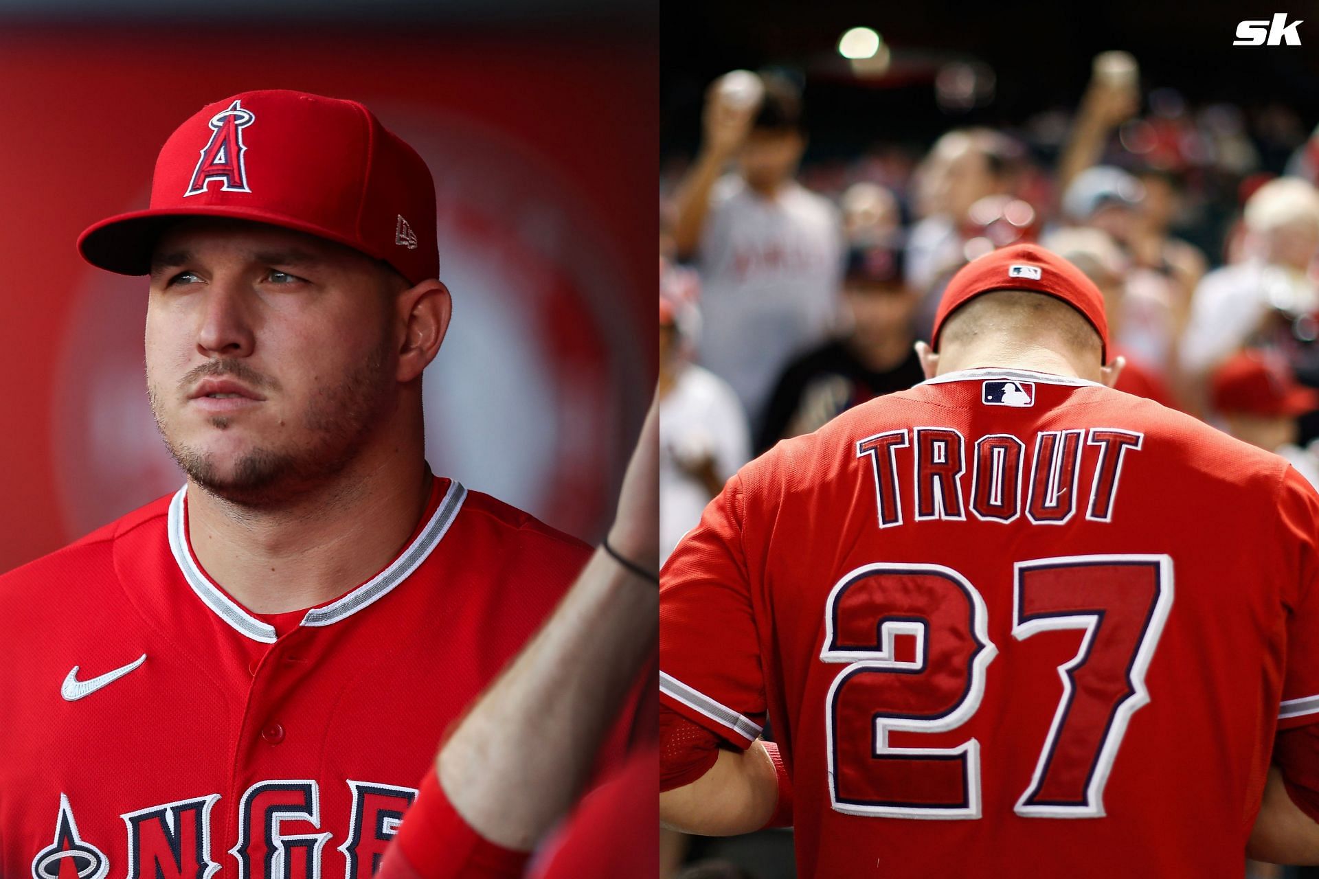 Mike Trout pursues Angel