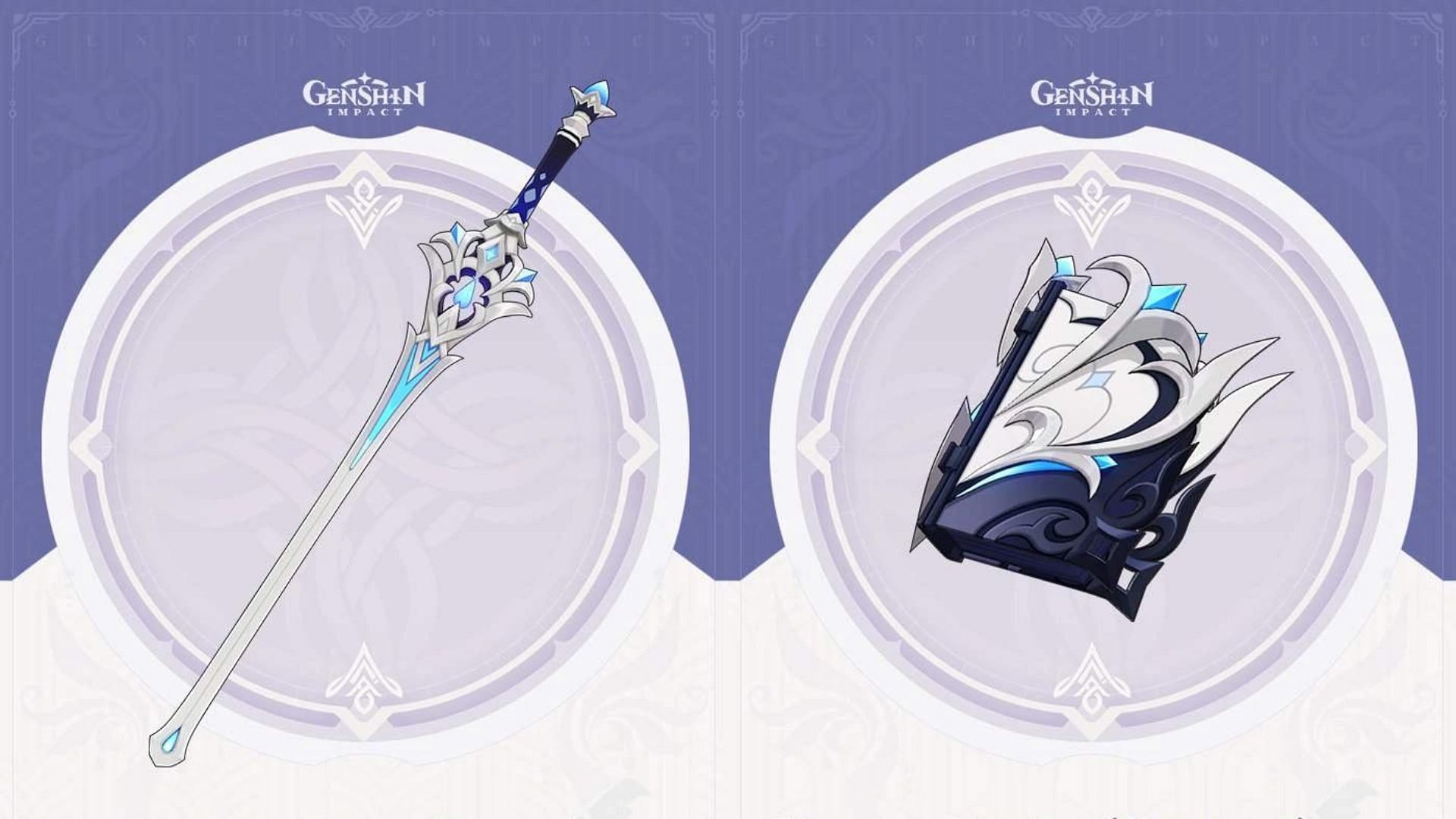 These weapons can apply Bond of Life on their wielders (Image via HoYoverse)
