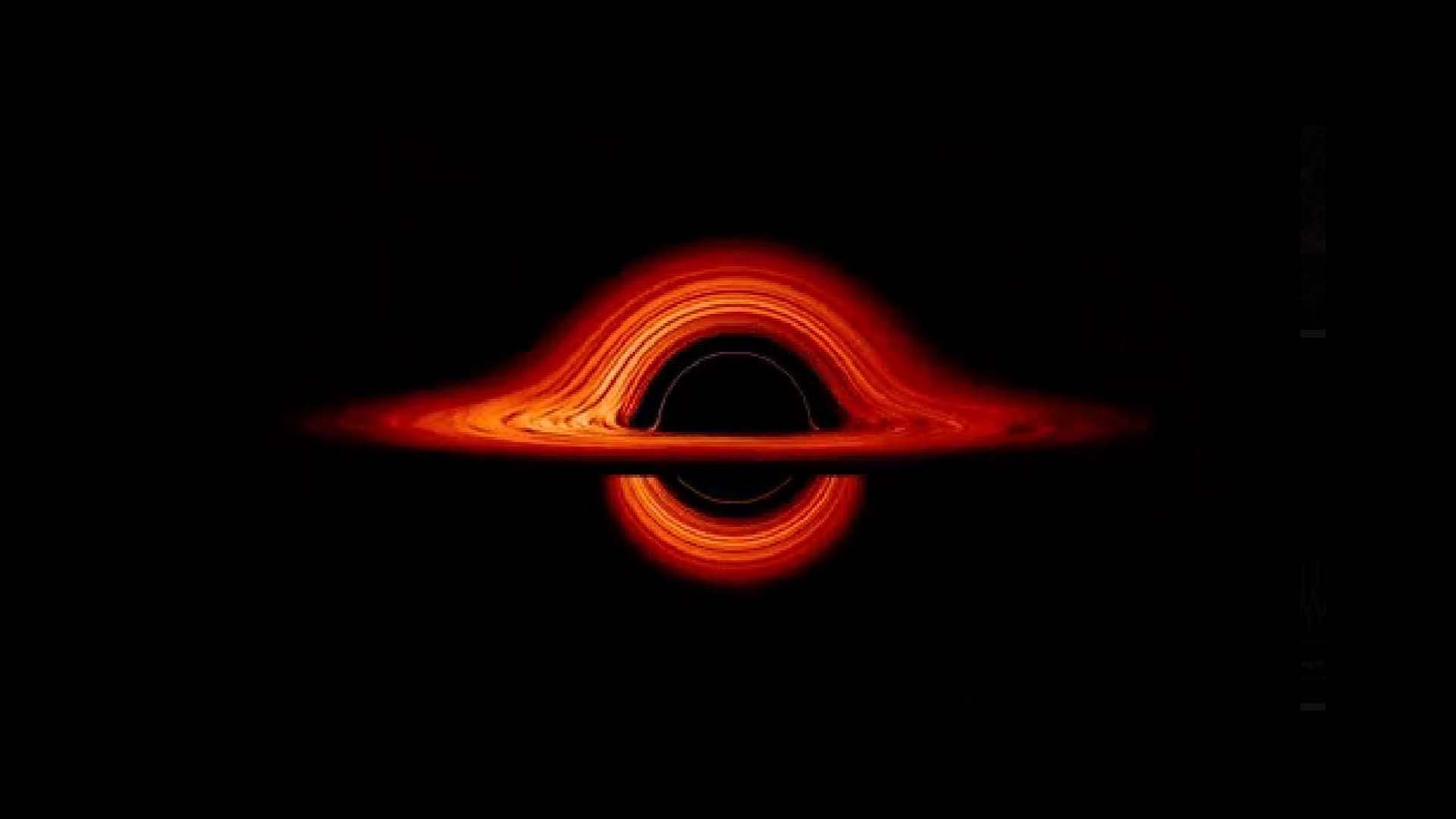 Astronomers analyze supermassive red black hole (Image via X/ @NASAWebb)