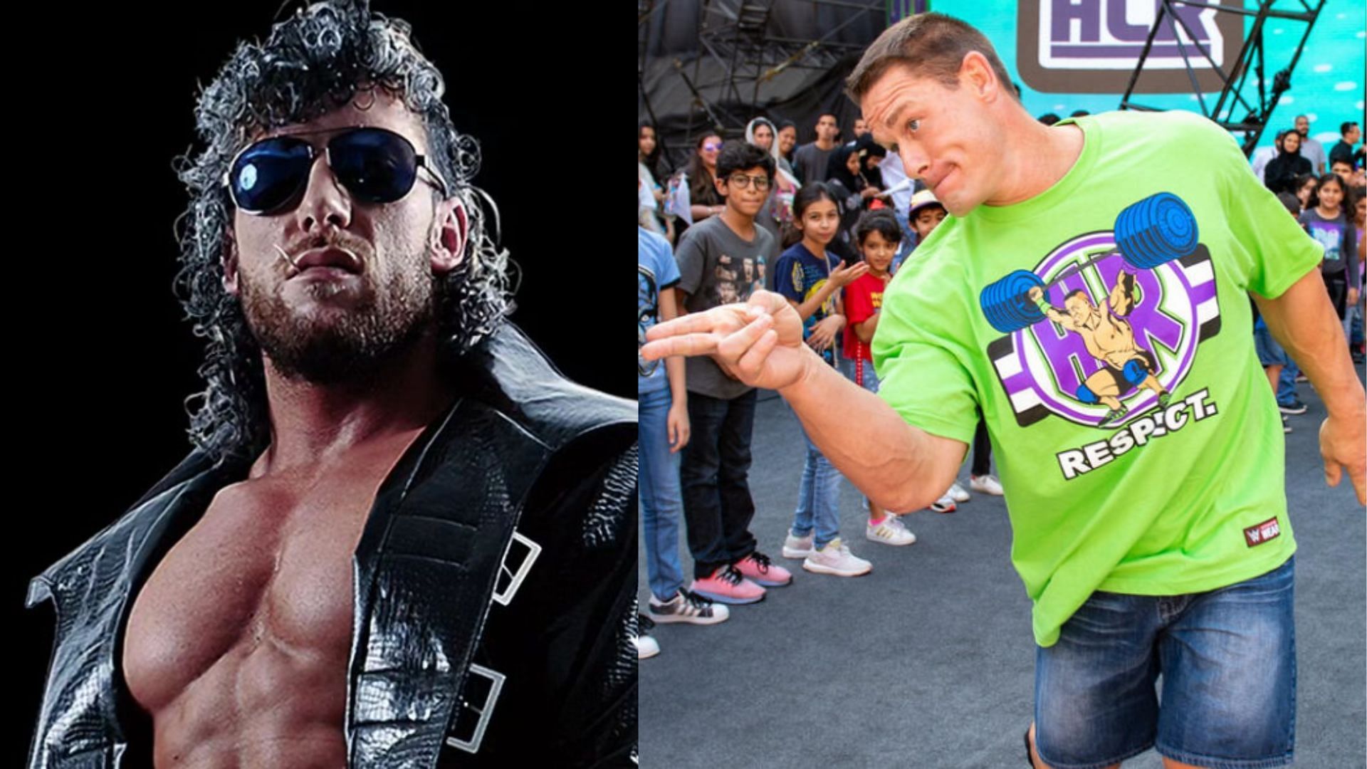 Kenny Omega and John Cena are top names in AEW and WWE respectively [Image Credits: Omega