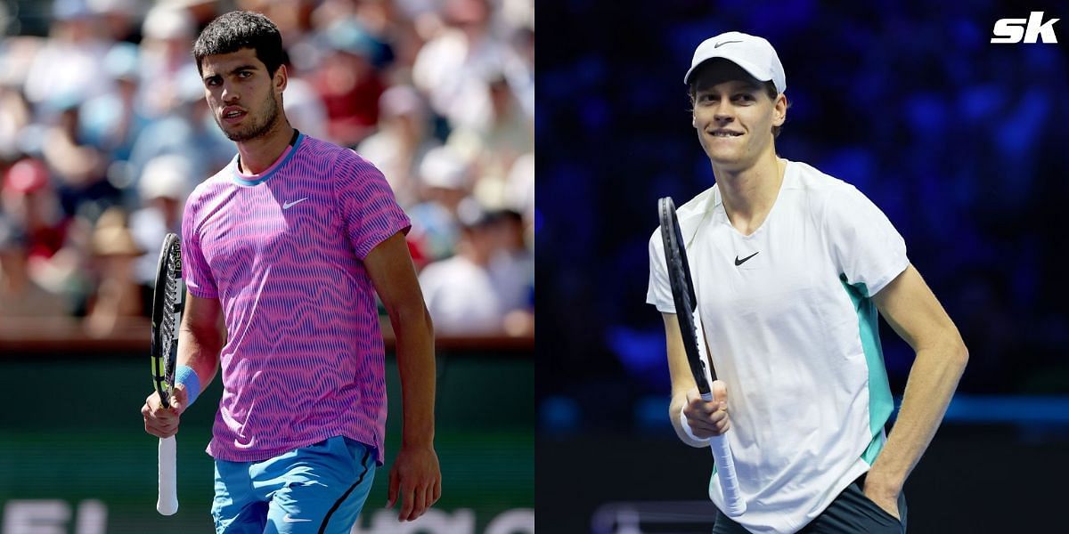 Carlos Alcaraz vs Jannik Sinner is one of the semifinal matches at the 2024 BNP Paribas Open.