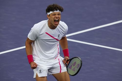 Ben Shelton at the BNP Paribas Open 2024 - Day 6