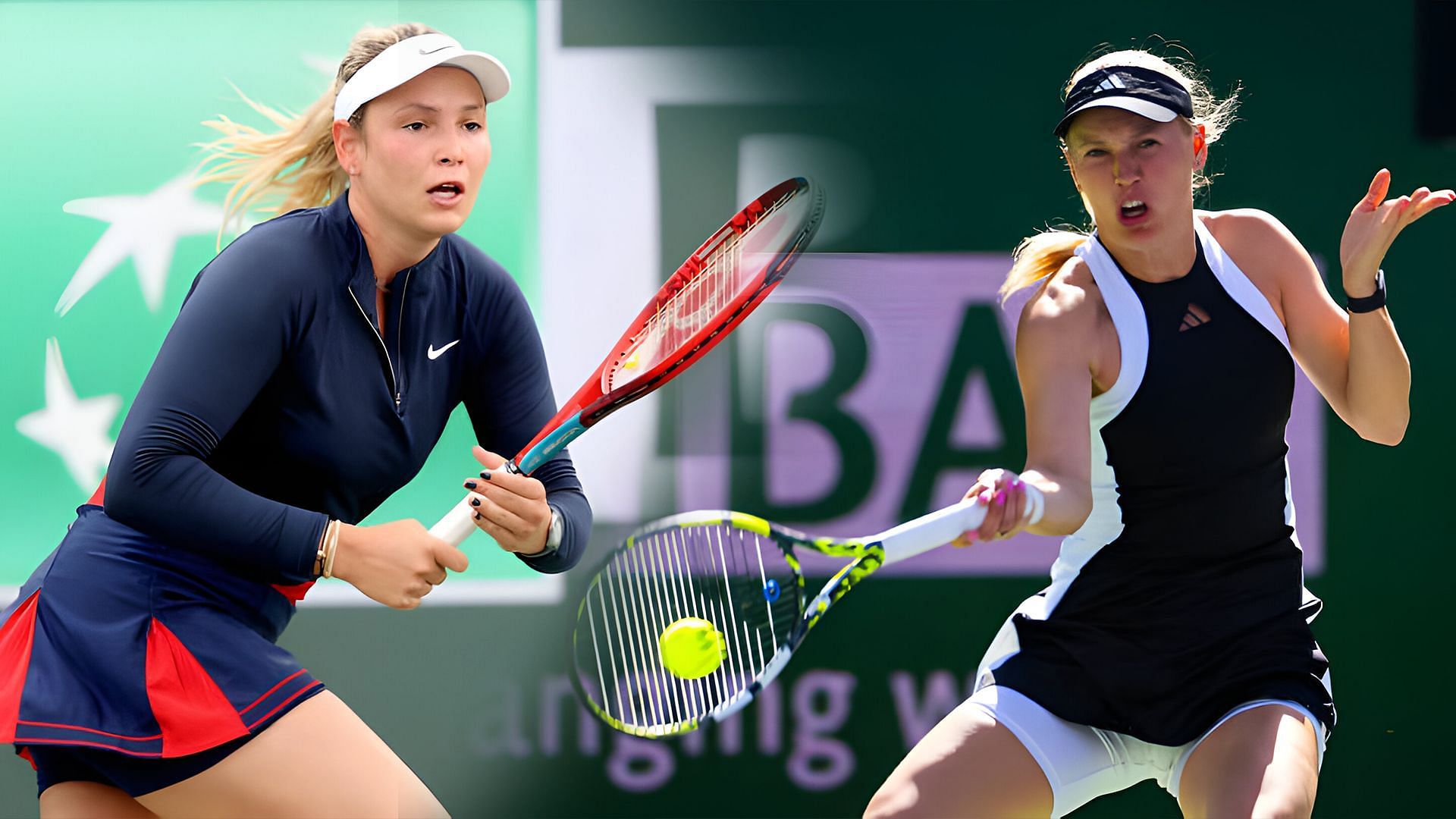 Donna Vekic vs Caroline Wozniacki is one of the second round matches at the 2024 BNP Paribas Open.