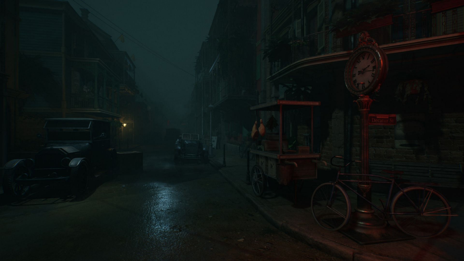 A backdrop inspired by the gothic American South (Image via THQ Nordic)