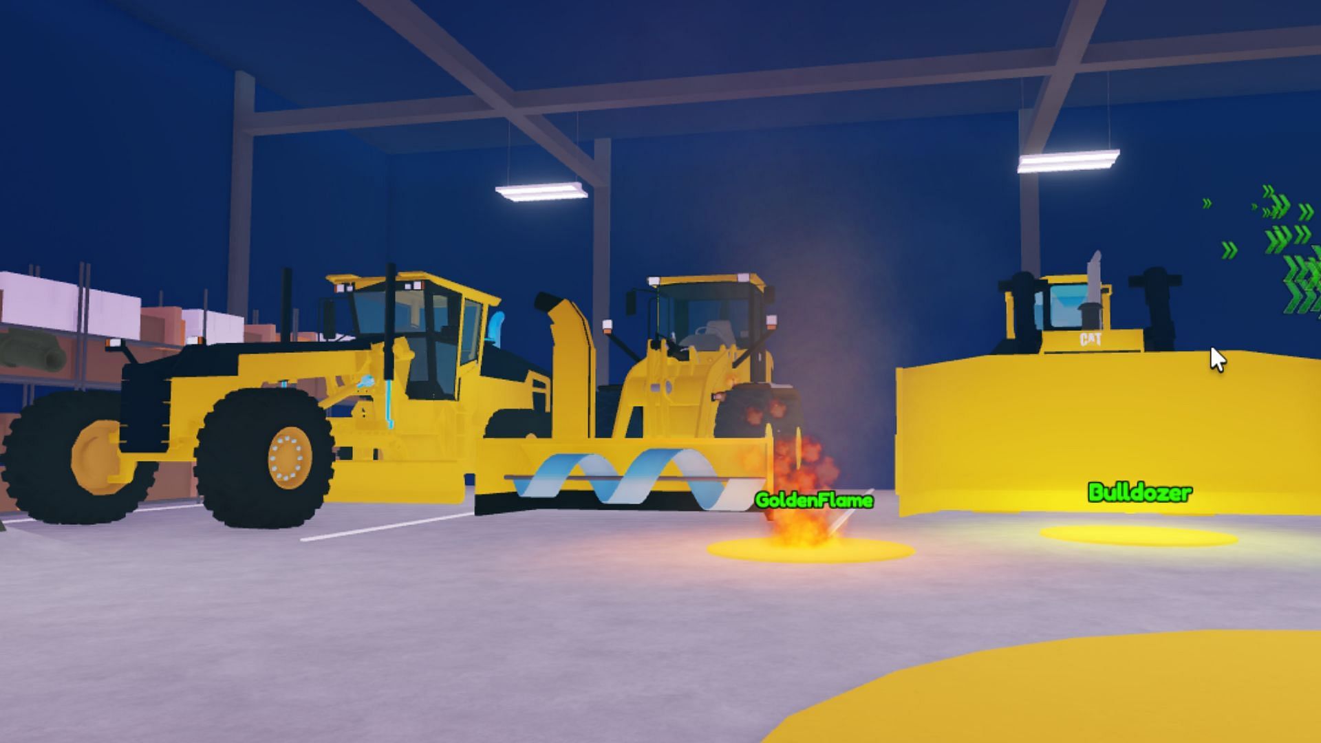 Trucks in Snow Plow Simulator (Image via Roblox)