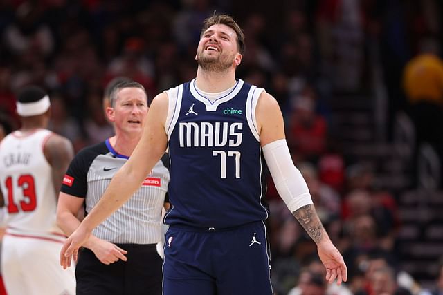 Watch Luka Doncic Berates Nba Ref With Nsfw Taunt After No Call In Mavericks Vs Bulls