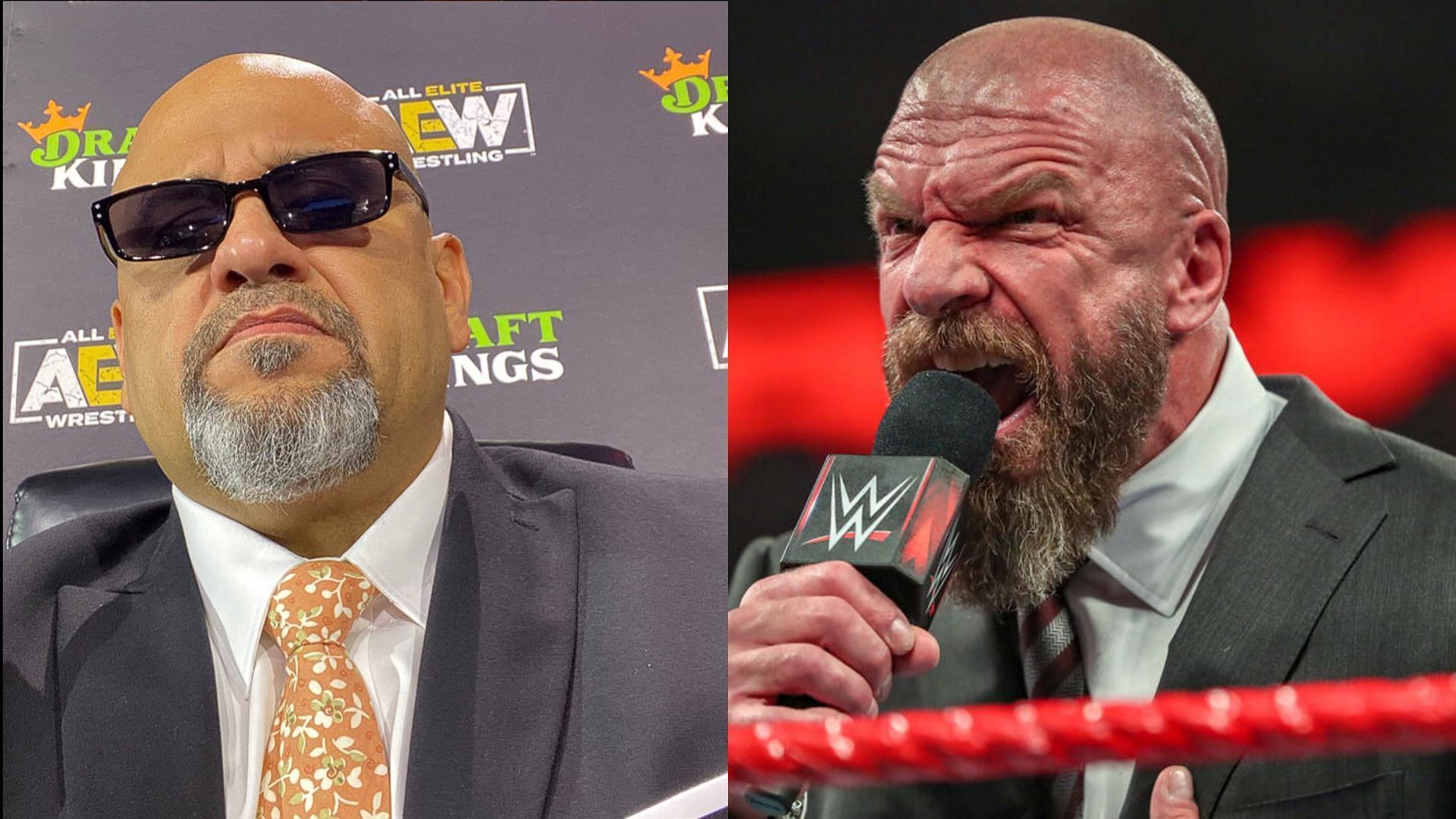 Taz is an ECW legend who now works commentary with AEW [Photo courtesy of Taz