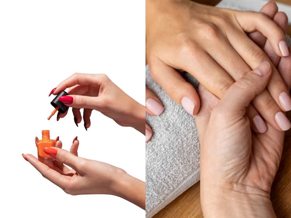 Shellac manicure vs gel nails (Image via freepik.com)