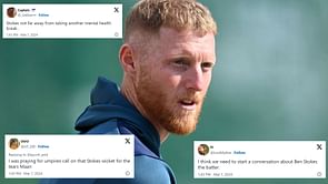 "Stokes is a tailender when the ball turns even a little bit" - Fans troll England skipper as he departs for a duck in 5th IND vs ENG Test