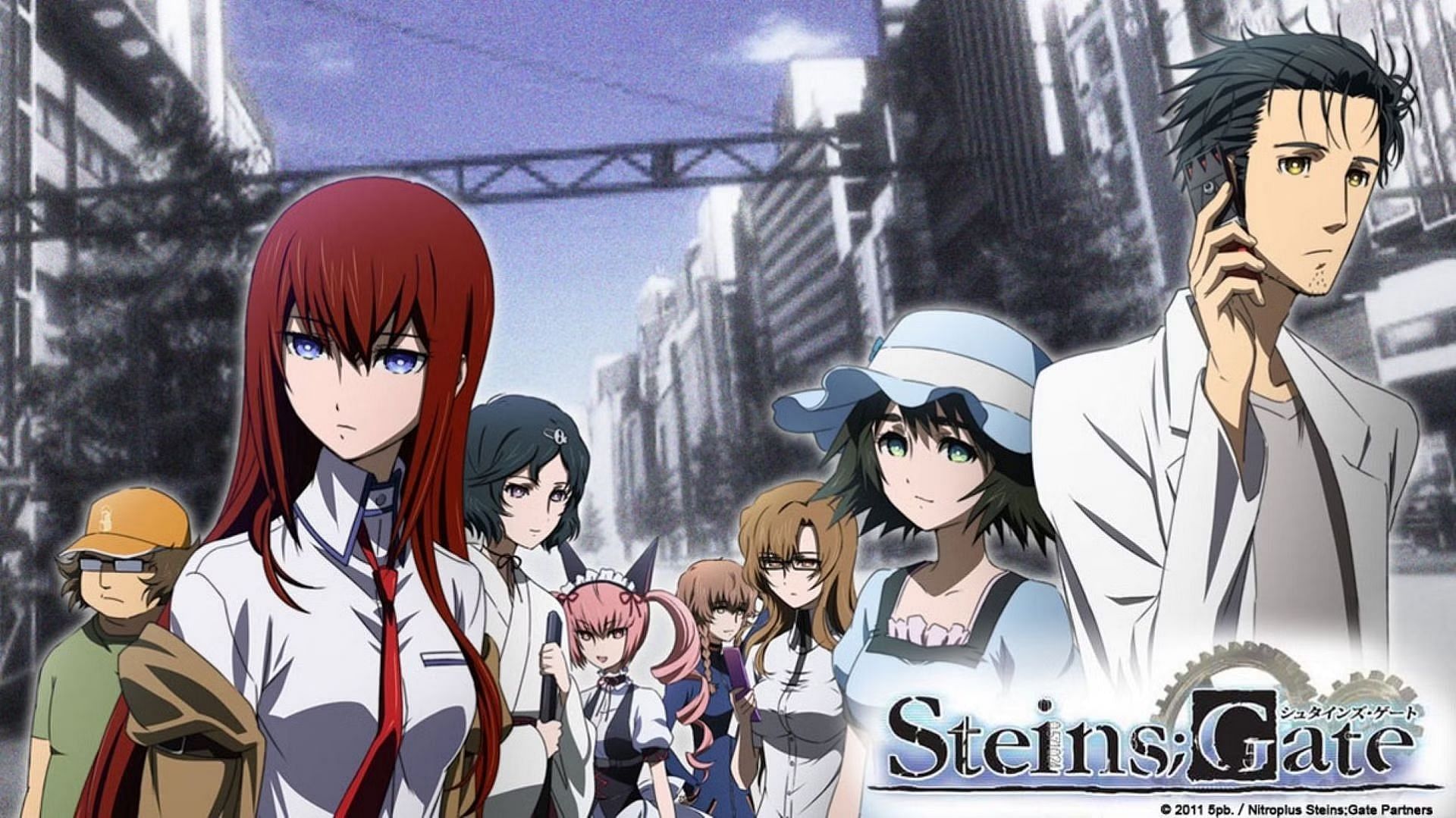 Steins;Gate is one of the best time travel anime like Re:ZERO (image via White Fox)