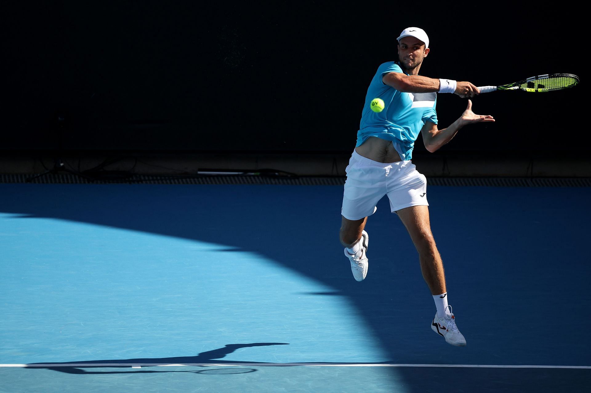Aleksandar Vukic at the 2024 Australian Open.
