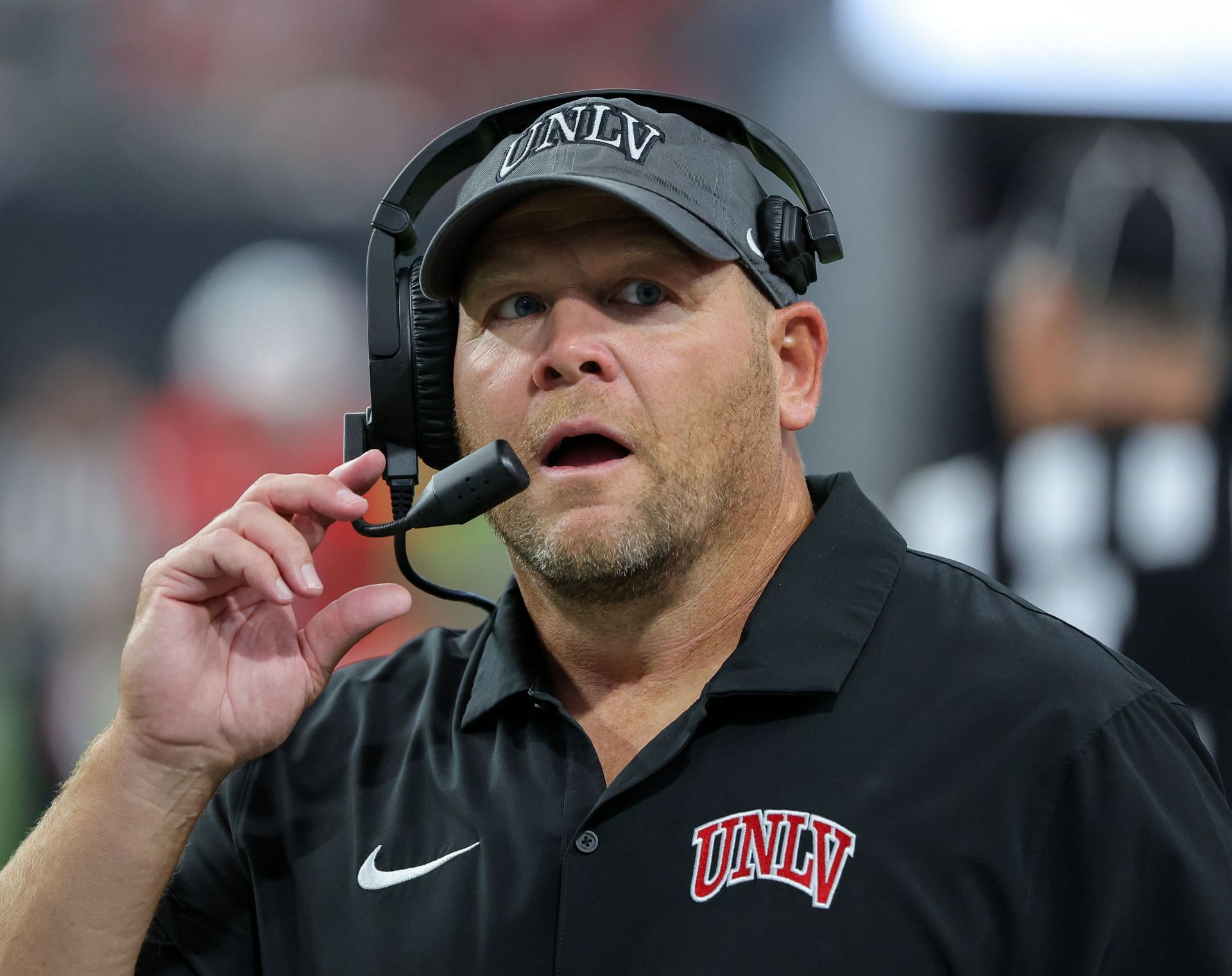 WATCH: UNLV HC Barry Odom takes a hilarious ride on the infamous ...