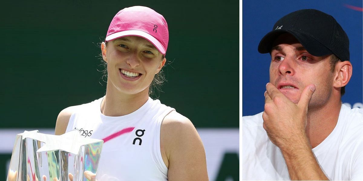Andy Roddick gives his take on &quot;aura&quot; and whether Iga Swiatek is winning because of it