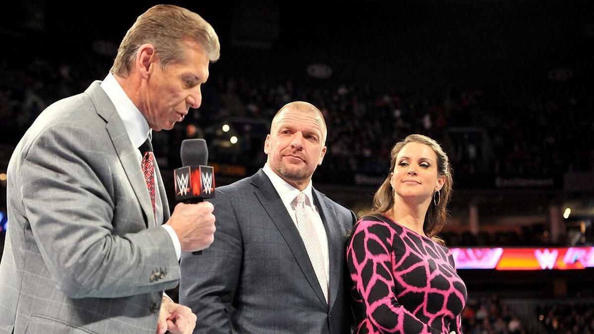 Vince McMahon and The Authority on WWE RAW
