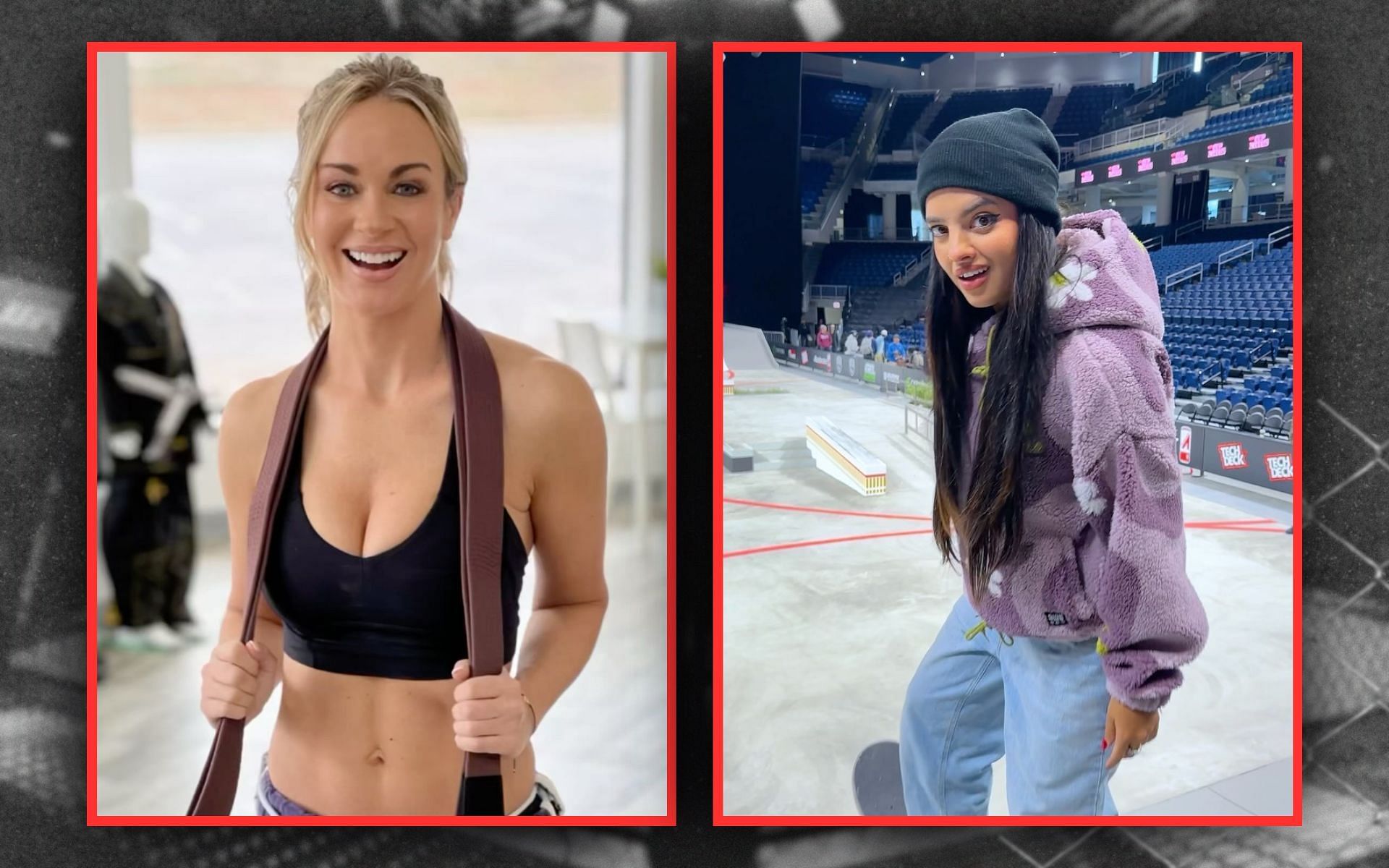 Nina Marie Daniele (right) comments on recent criticism concerning Laura Sanko (left) [Image credits: @ninamariedaniele &amp; @laura_sanko on Instagram]