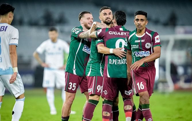 Mohun Bagan SG outclass Jamshedpur FC to move within 2 points of league leaders Odisha FC | ISL 2023-24