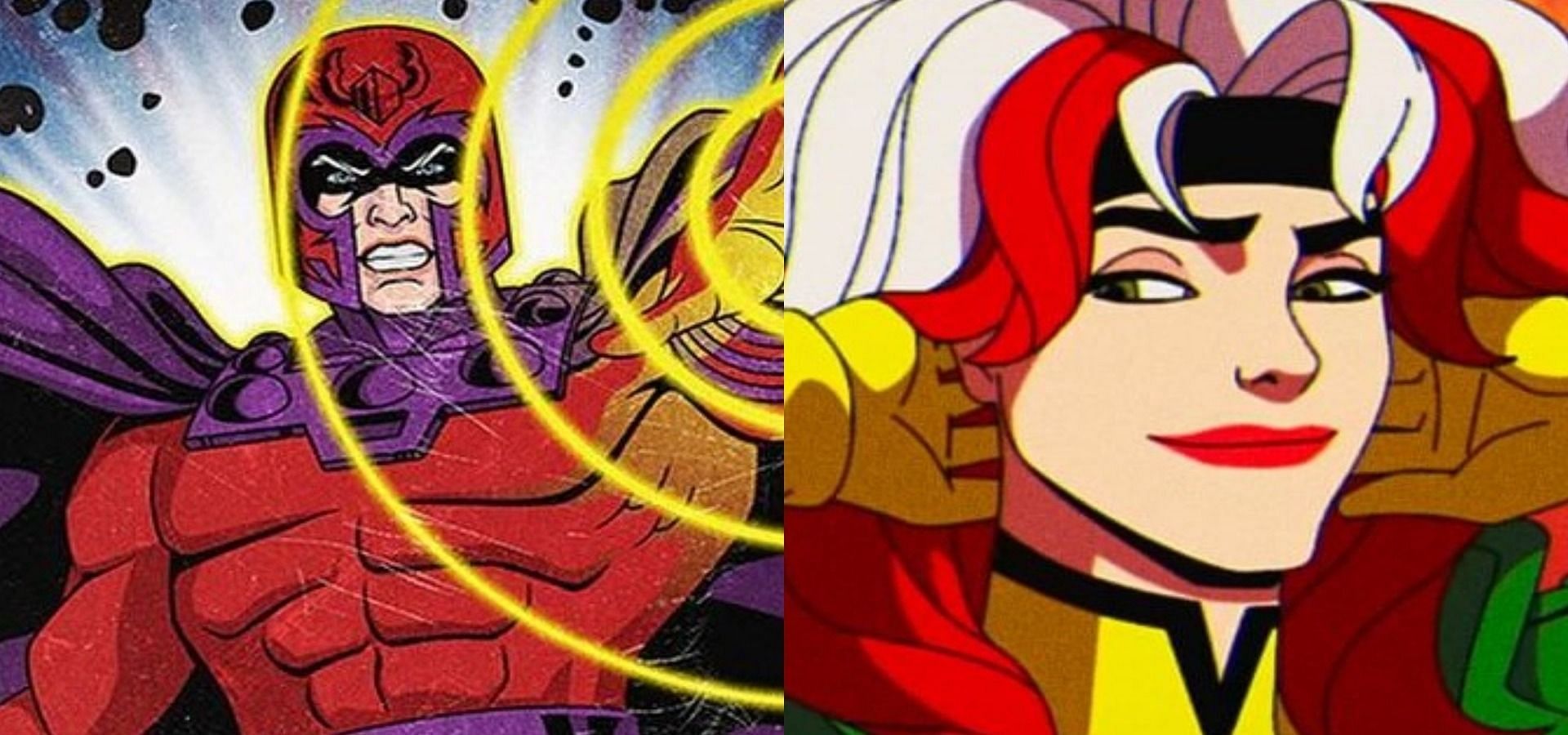 Relationship between Rogue and Magneto (Image via animatedtimes@Instagram and mjwaterson@Instagram)