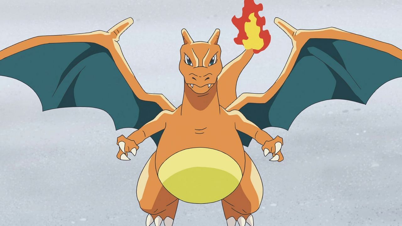 Charizard could be one of the three Starter Pokemon for Pokemon Legends Z-A, which means it would receive a regional variant (Image via The Pokemon Company)