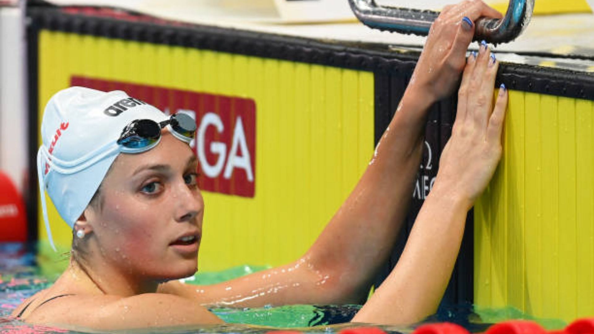 Walsh at the Budapest 2022 FINA World Championships (Image via Getty)