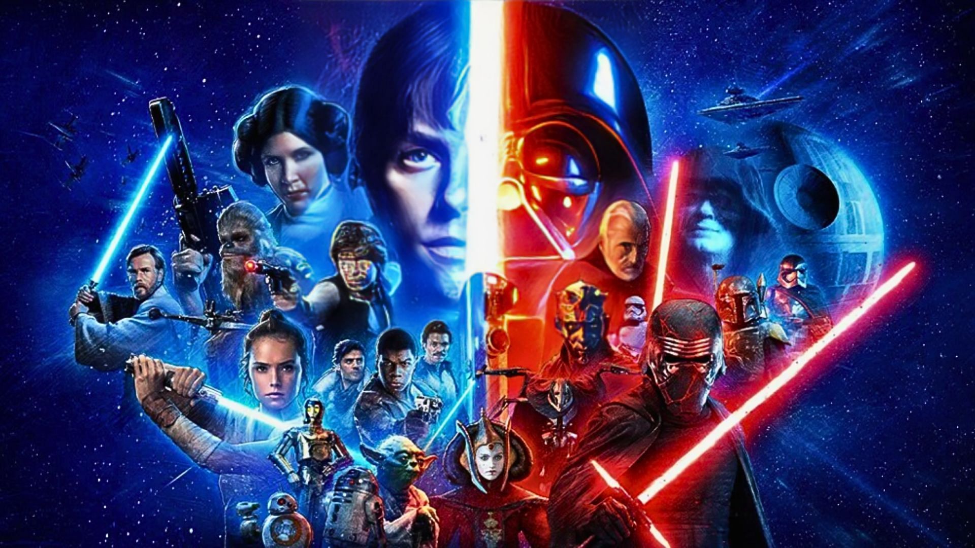 A marathon of all nine episodes of the Star Wars Skywalker Saga will be released soon (Image via Star Wars website)