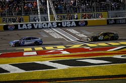 WATCH: Kyle Larson’s defensive masterclass against Tyler Reddick at Las Vegas broken down by NASCAR analyst
