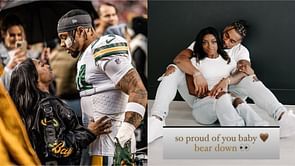 Simone Biles cheers on as husband Jonathan Owens signs with Bears: "Proud of you baby"
