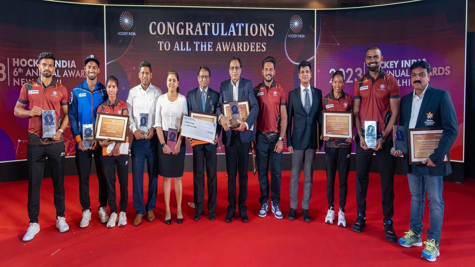 Hardik Singh and Salima Tete won the Best Player awards on Sunday (Credits: @hardikrai16 &amp; @salima_tete_ on Instagram)