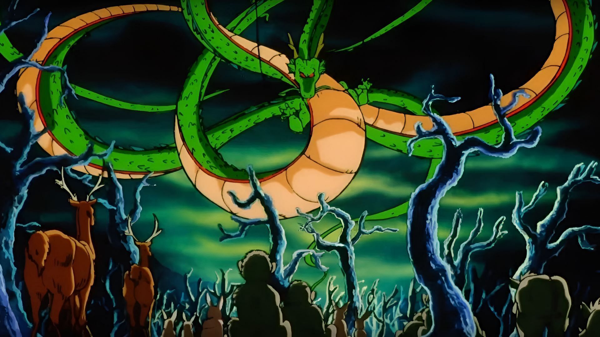 Shenron as seen in the Dragon Ball Z anime (Image via Toei Animation)