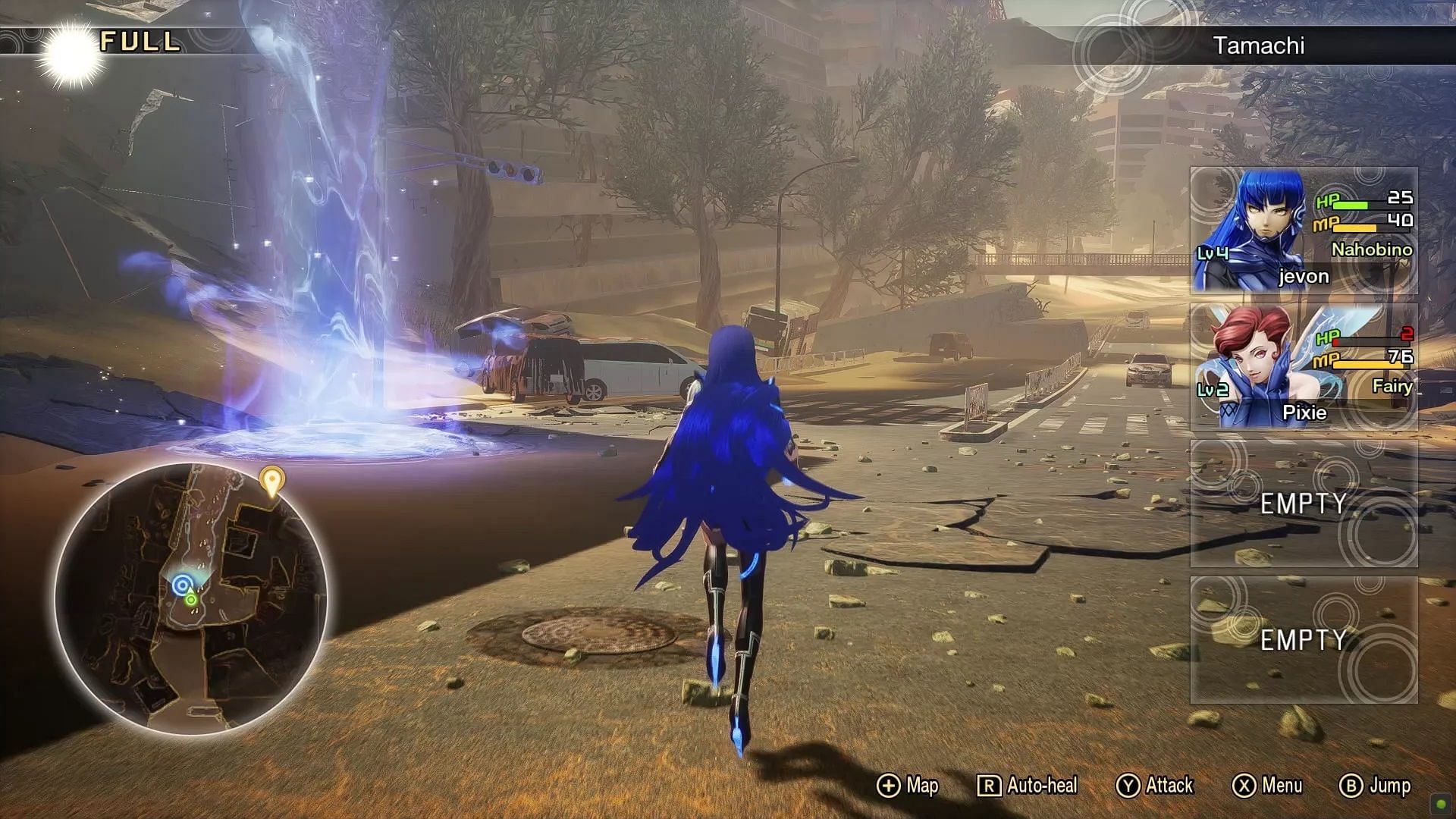 Shin Megami Tensei gameplay (Image via Atlus)