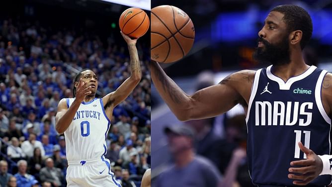 "I think he's the most talented": Kentucky star Rob Dillingham earns high praise and a Kyrie Irving comparison from DeMarcus Cousins