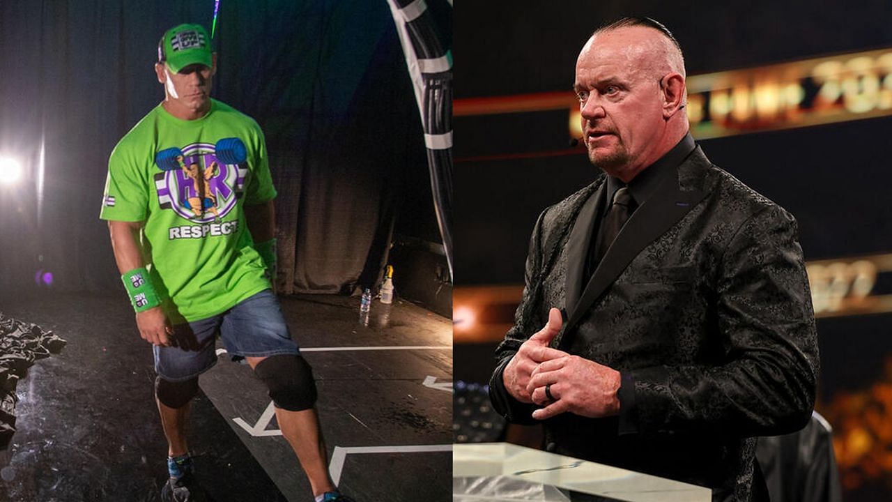 Cena and The Undertaker (via WWE