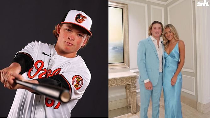 PHOTO: Jackson Holliday’s wife Chloe embraces proud moment of Orioles star's Spring Breakout appearance