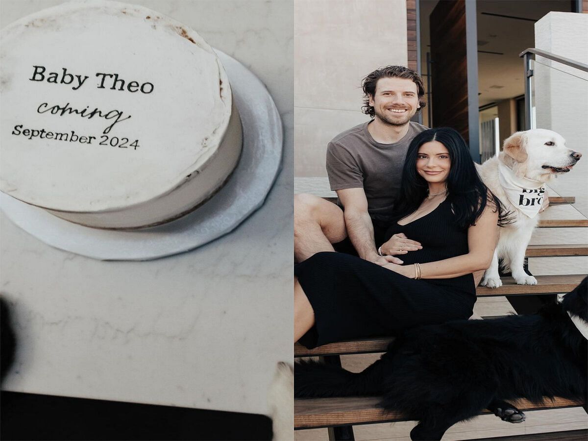 Shea Theodore and wife Mariana announce pregnancy, expecting baby in September