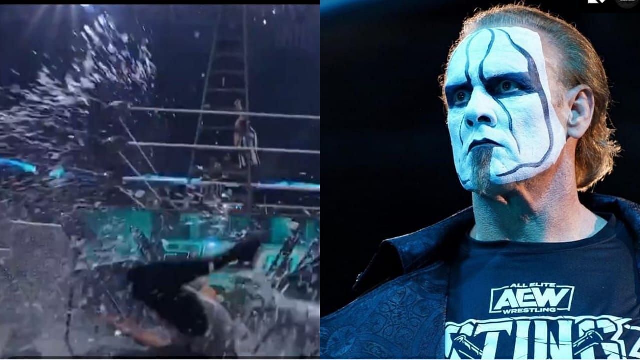 Sting wrestled his last match at AEW Revolution