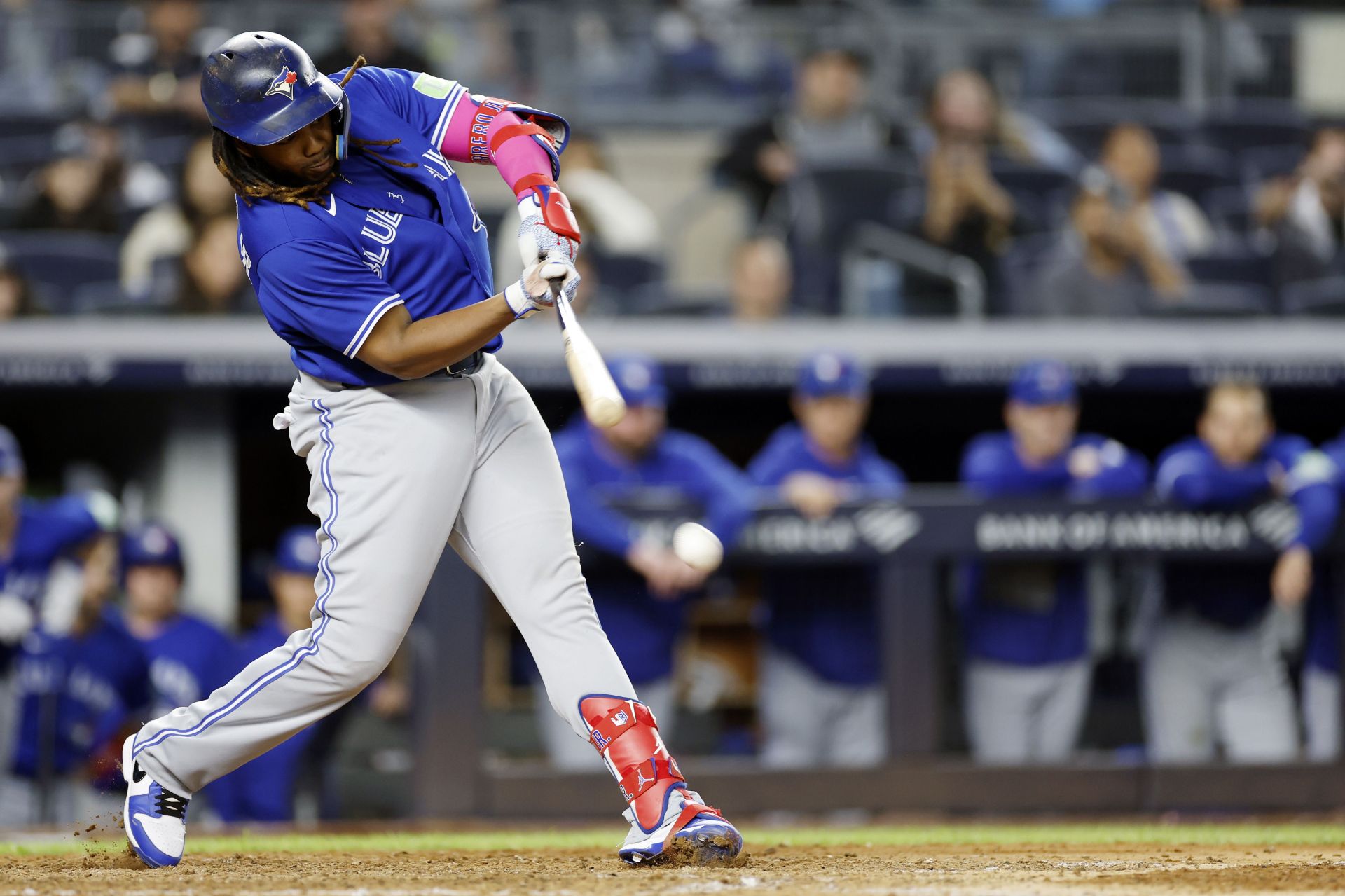 MLB The Show 24 Cover Athlete Vladimir Guerrero Jr. (Image via Getty)