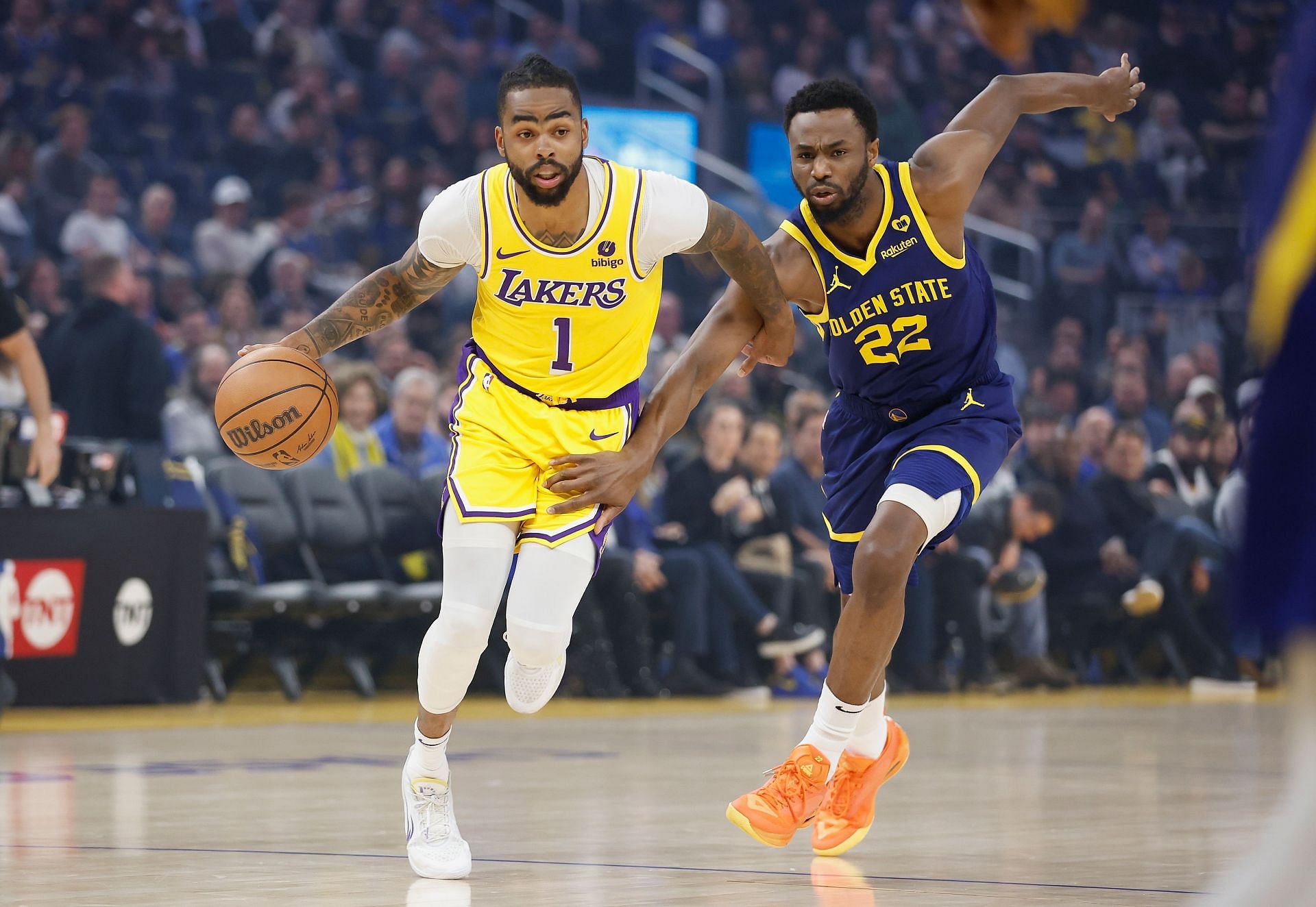 Los Angeles Lakers v Golden State Warriors