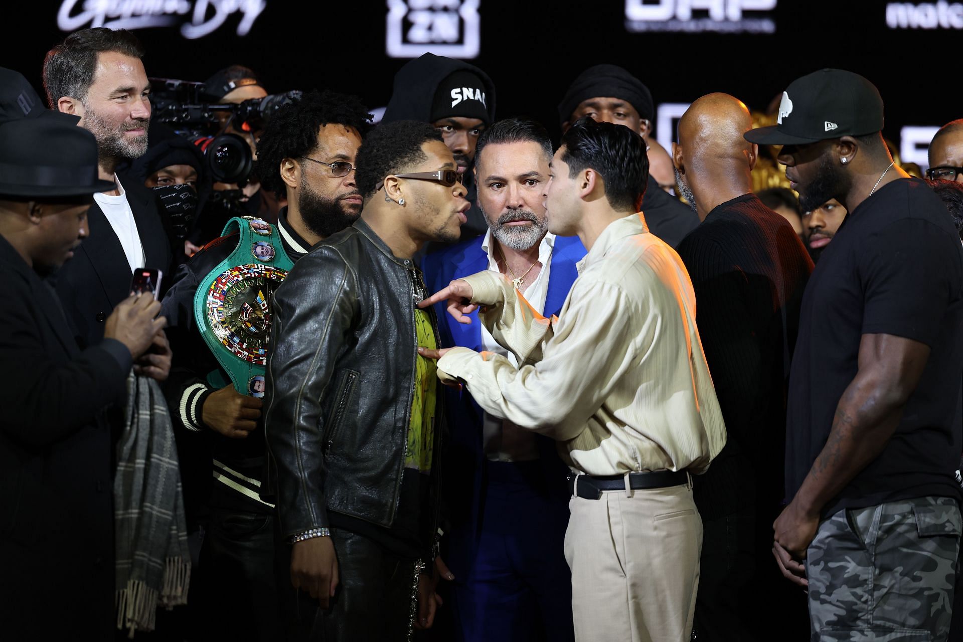 Devin Haney v Ryan Garcia - New York Press Tour