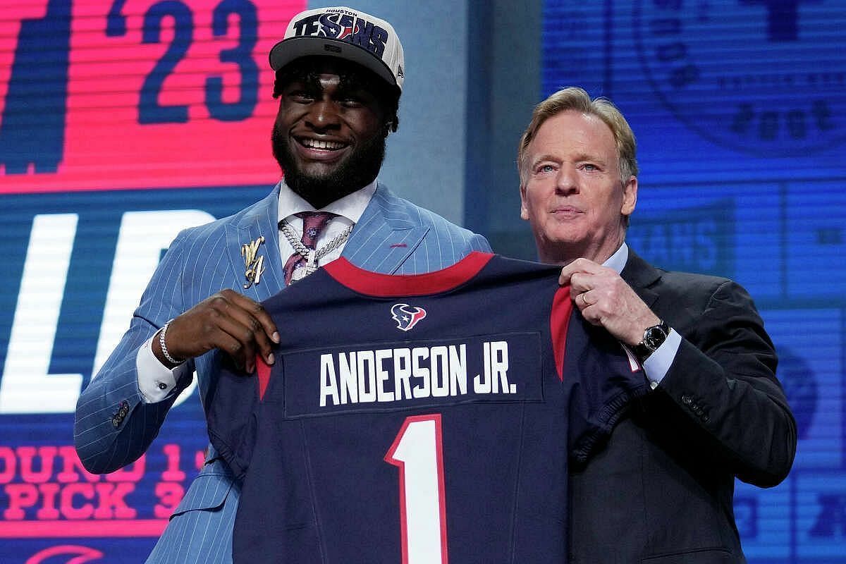 Will Anderson Jr. was the number three overall pick of the 2023 NFL Draft