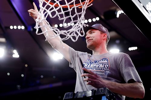 Cam Spencer and UConn cut down nets after winning the Big East, but the selection committee did them no favors with a tough NCAA Tournament draw.