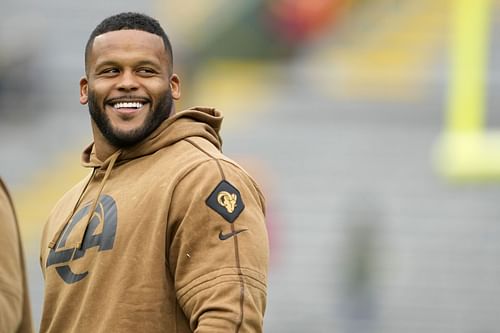 Aaron Donald at Los Angeles Rams vs. Green Bay Packers