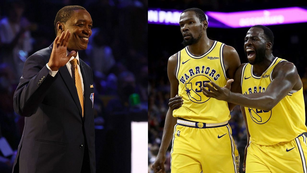 Isiah Thomas cites Kevin Durant as the player to save the Warriors legacy while speaking on Draymond Green