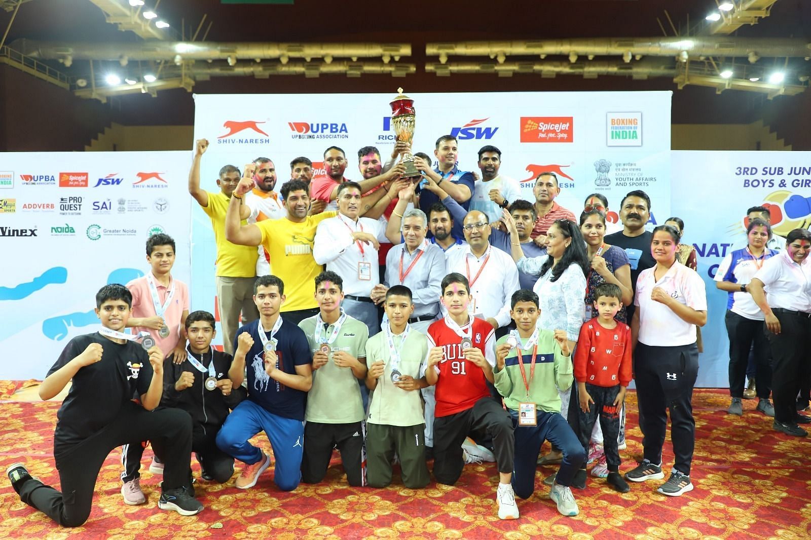 Team Haryana. (Credit: Boxing Federation)