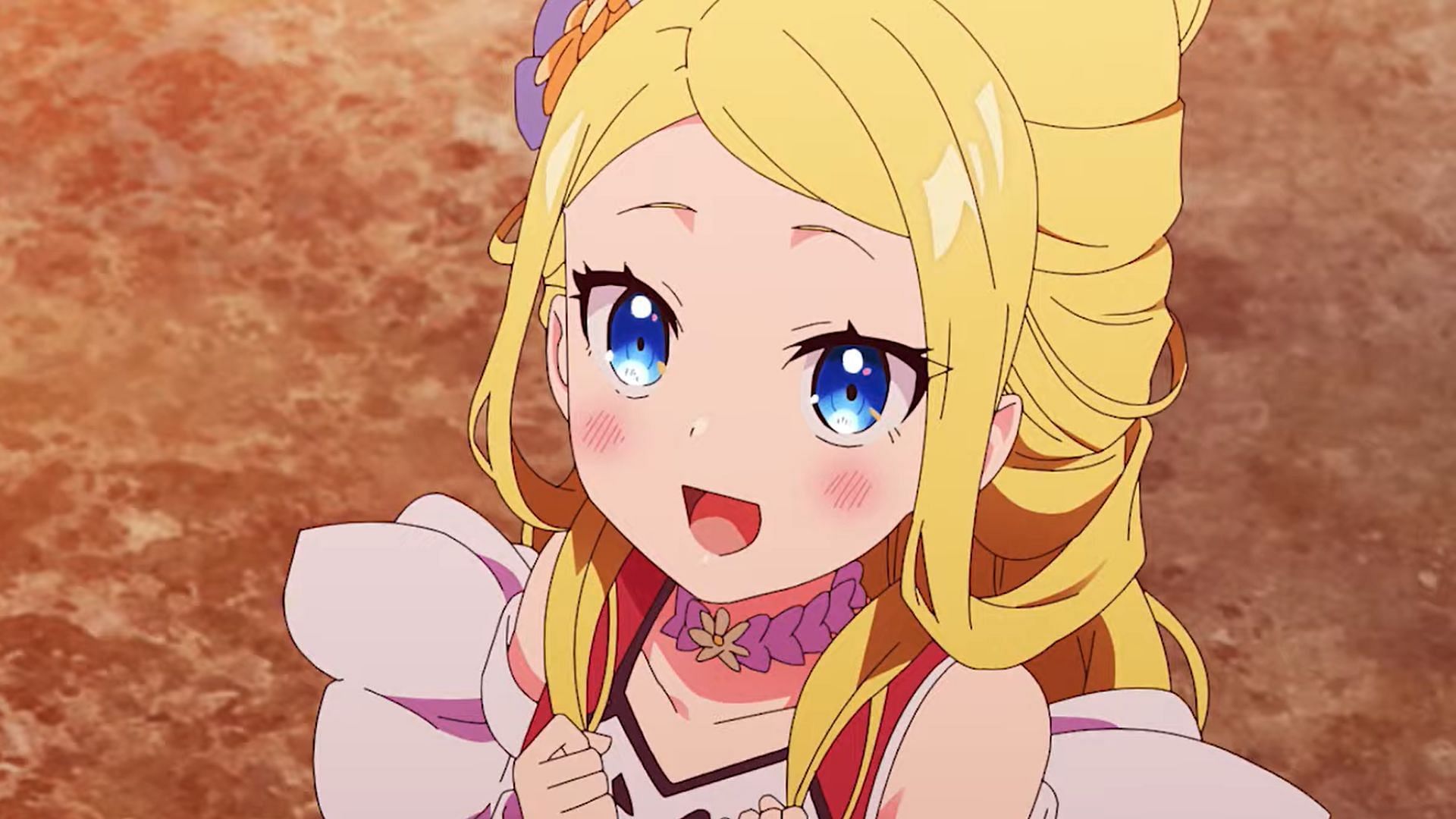 Elsa as seen in Sasaki and Peeps anime (Image via SILVER LINK.)