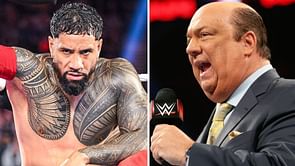 Jey Uso reacts to Paul Heyman's WWE Hall of Fame announcement