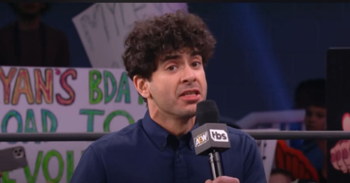 Tony Khan is the CEO and President of AEW [Image courtesy: AEW YouTube]