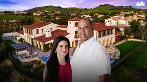 Inside Cardinals iconic slugger Albert Pujols and wife Nicole's now-sold luxurious $8,800,000 Irvine mansion ft. movie theater & wet bar